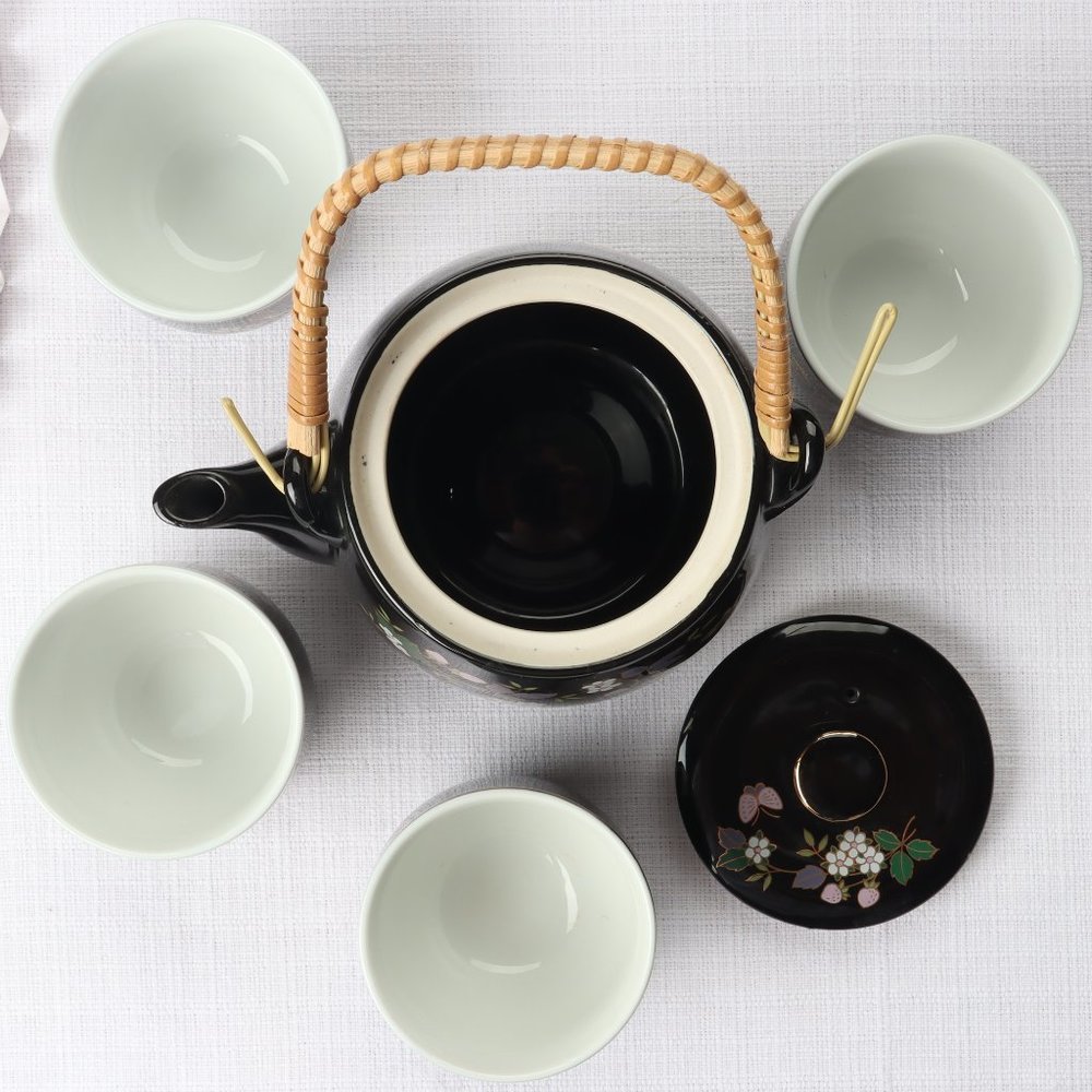 Japanese Teapot and Cups Set - Picture 5 of 7